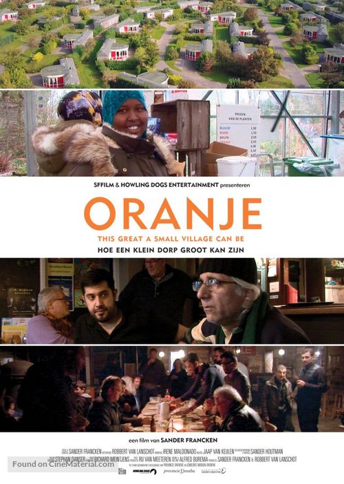 Oranje - Hoe Een Klein Dorp Groot Kan Zijn - Dutch Movie Poster