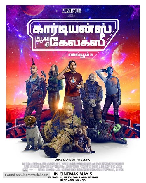 Guardians of the Galaxy Vol. 3 - Indian Movie Poster