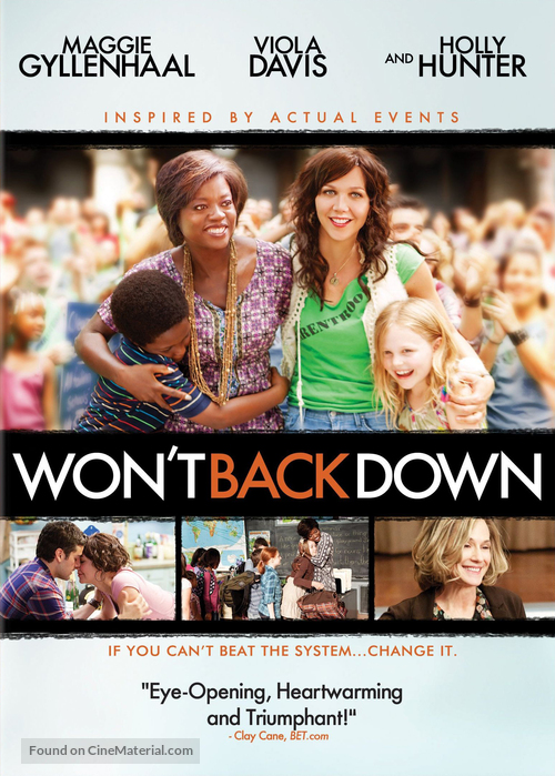 Won&#039;t Back Down - DVD movie cover