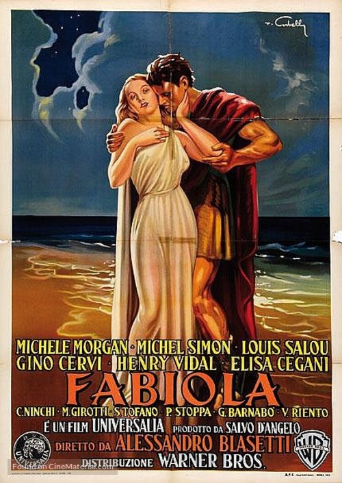 Fabiola - Italian Movie Poster