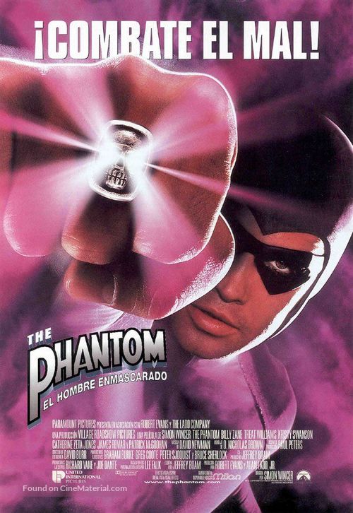 The Phantom - Spanish Movie Poster