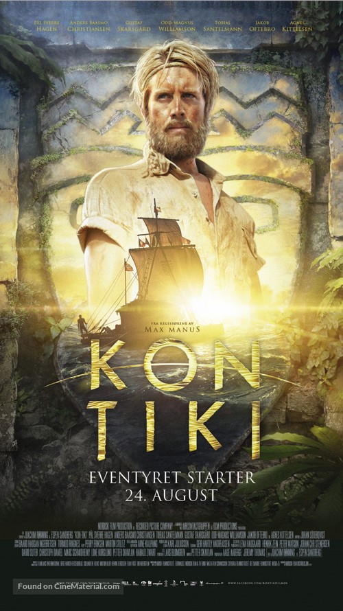 Kon-Tiki - Norwegian Movie Poster