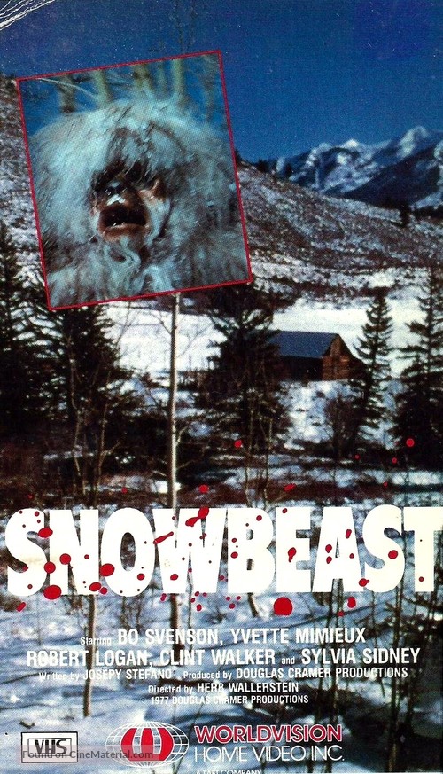 Snowbeast - VHS movie cover