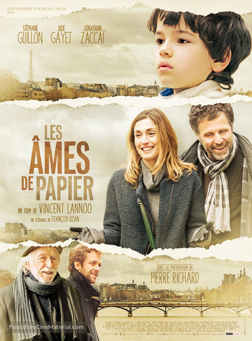 Les &acirc;mes de papier - French Movie Poster