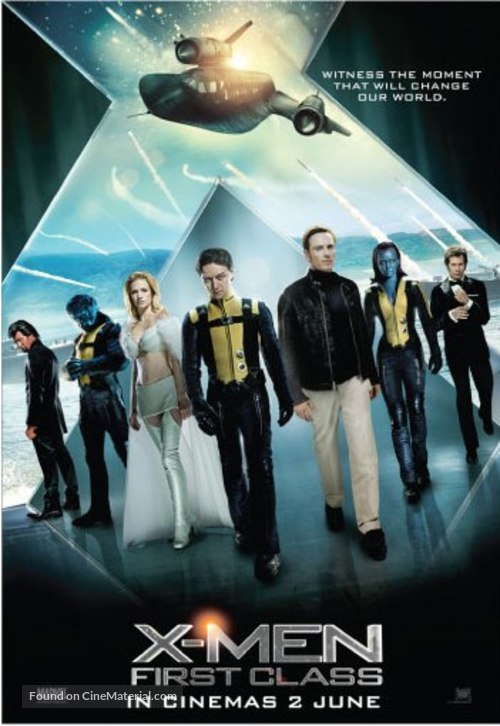 X-Men: First Class - Malaysian Movie Poster
