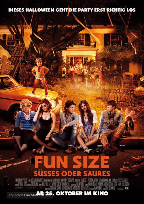 Fun Size - German Movie Poster