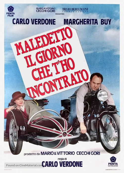 Maledetto il giorno che t&#039;ho incontrato - Italian Movie Poster