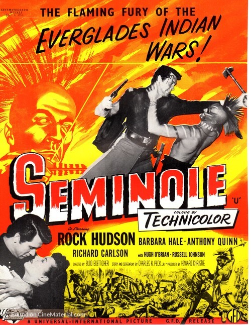 Seminole - British Movie Poster