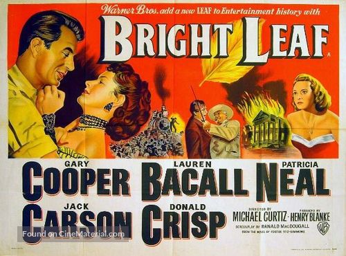 Bright Leaf - British Movie Poster
