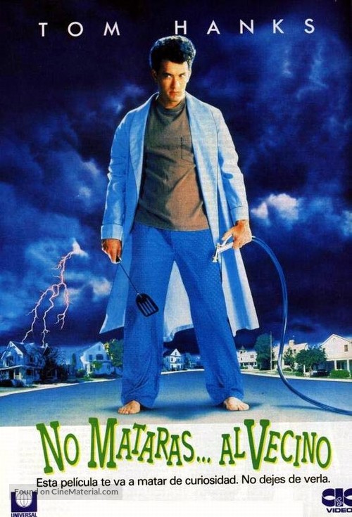 The &#039;Burbs - Spanish VHS movie cover