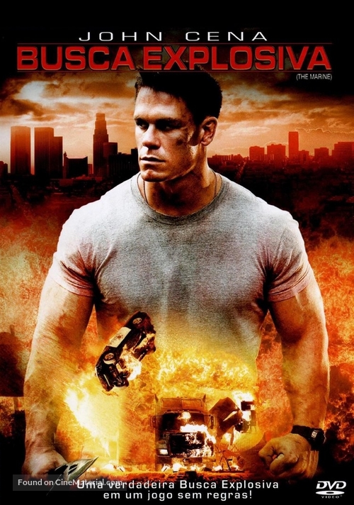 The Marine - Brazilian DVD movie cover