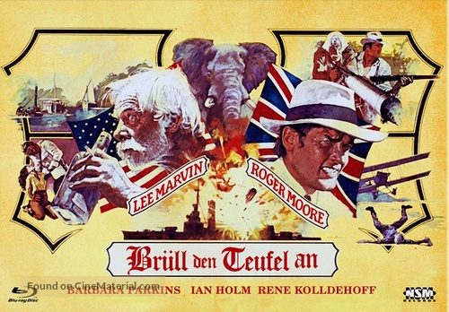 Shout at the Devil - Austrian Blu-Ray movie cover
