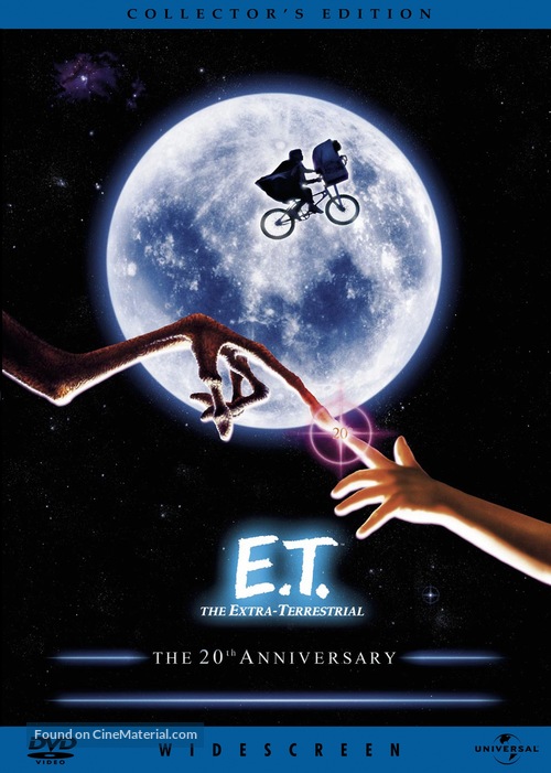 E.T. The Extra-Terrestrial - DVD movie cover