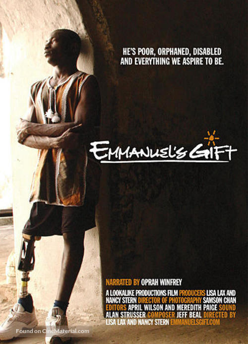 Emmanuel&#039;s Gift - Movie Poster