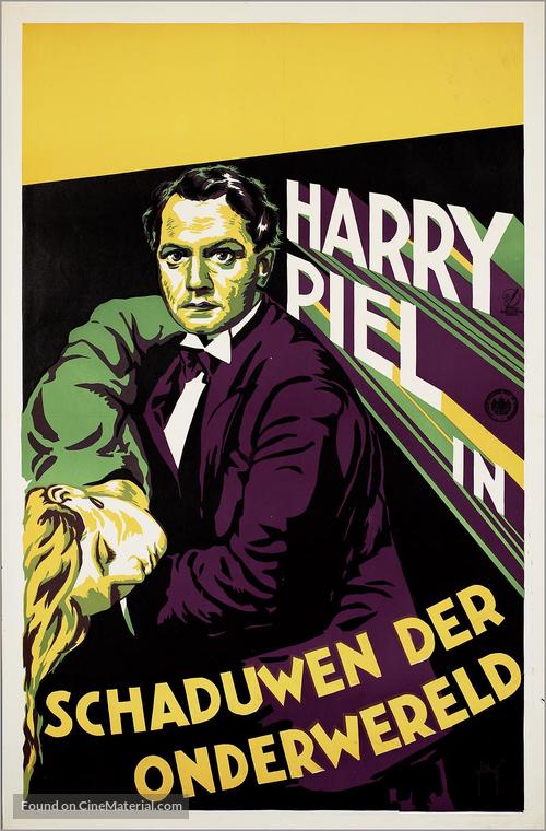 Schatten der Unterwelt - Dutch Movie Poster
