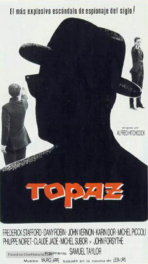 Topaz - Spanish Movie Poster