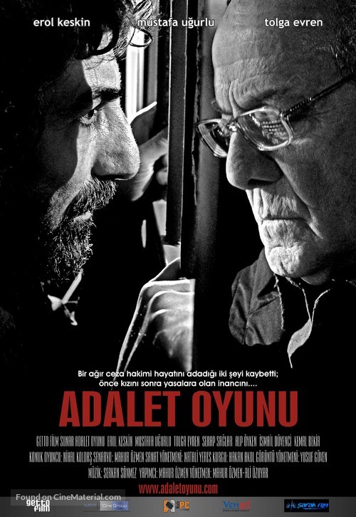 Adalet oyunu - Turkish Movie Poster