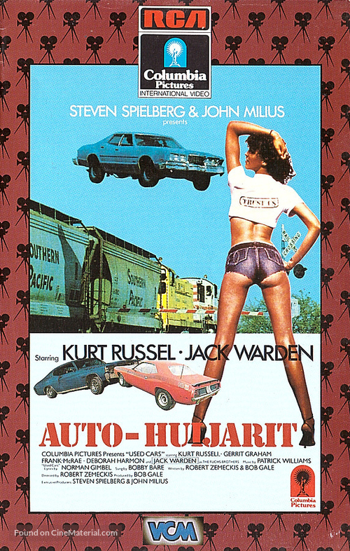 Used Cars - Finnish VHS movie cover