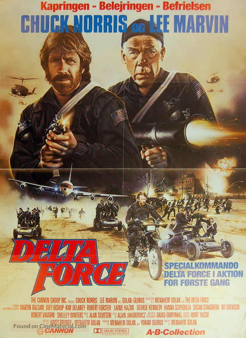 The Delta Force - Danish Movie Poster