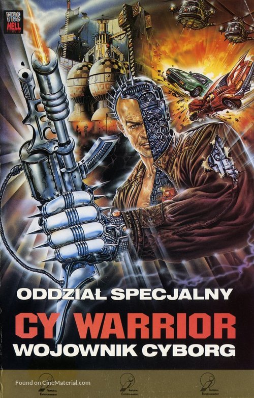 Cyborg, il guerriero d&#039;acciaio - Polish VHS movie cover