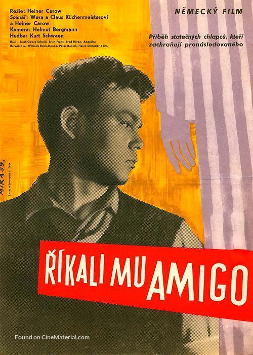 Sie nannten ihn Amigo - Romanian Movie Poster