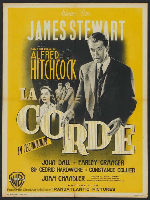 Rope - French Movie Poster