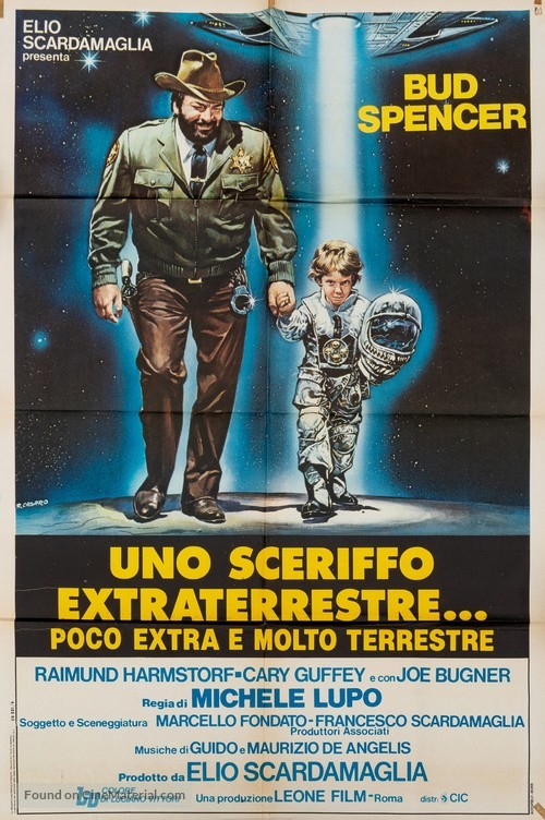 Uno sceriffo extraterrestre - poco extra e molto terrestre - Italian Movie Poster