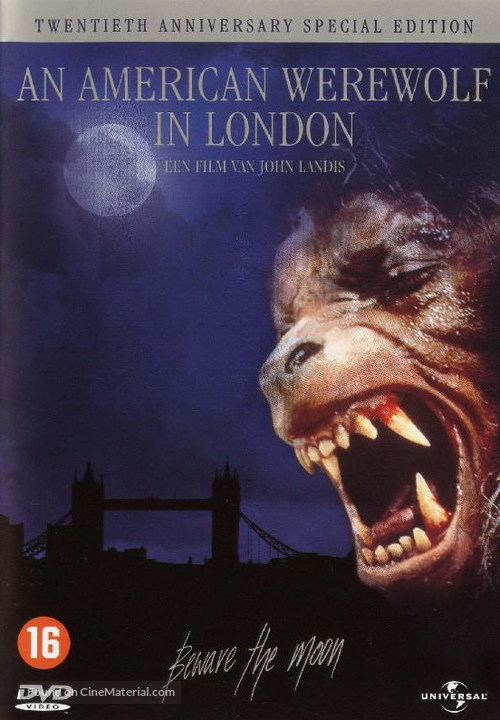 An American Werewolf in London - Dutch Movie Cover