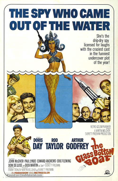 The Glass Bottom Boat - Movie Poster