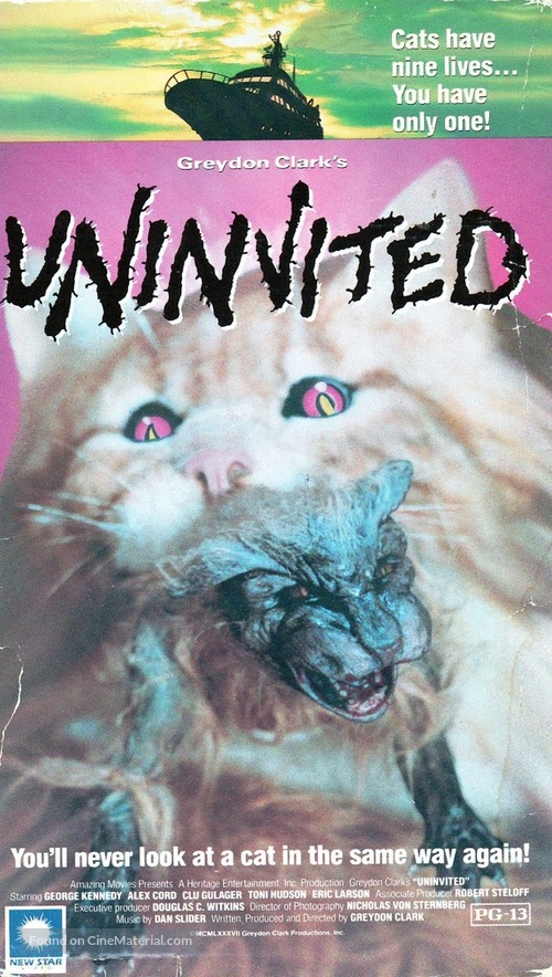 Uninvited - VHS movie cover