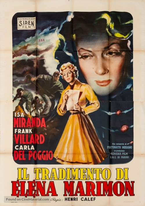 Secret d&#039;H&eacute;l&egrave;ne Marimon, Le - Italian Movie Poster