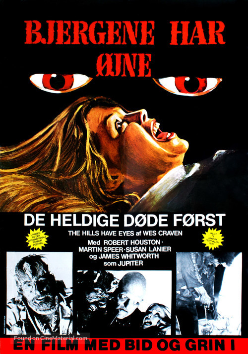 The Hills Have Eyes - Danish Movie Poster