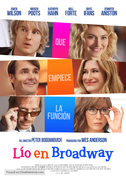 She&#039;s Funny That Way - Spanish Movie Poster