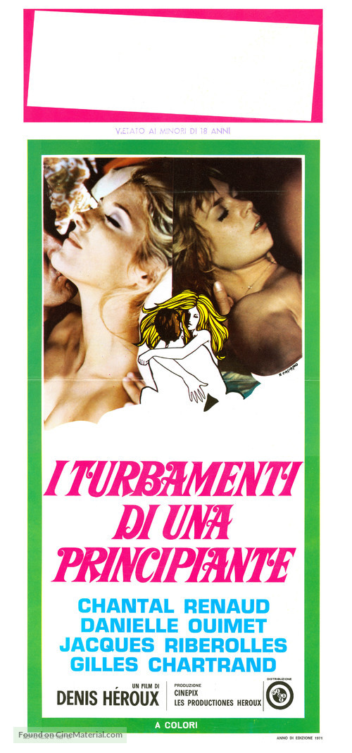 L&#039;initiation - Italian Movie Poster