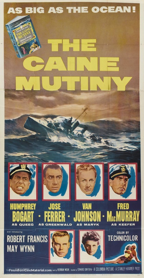 The Caine Mutiny - Movie Poster