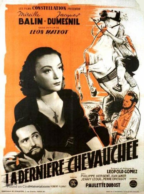 La Derni&egrave;re Chevauch&eacute;e - French Movie Poster