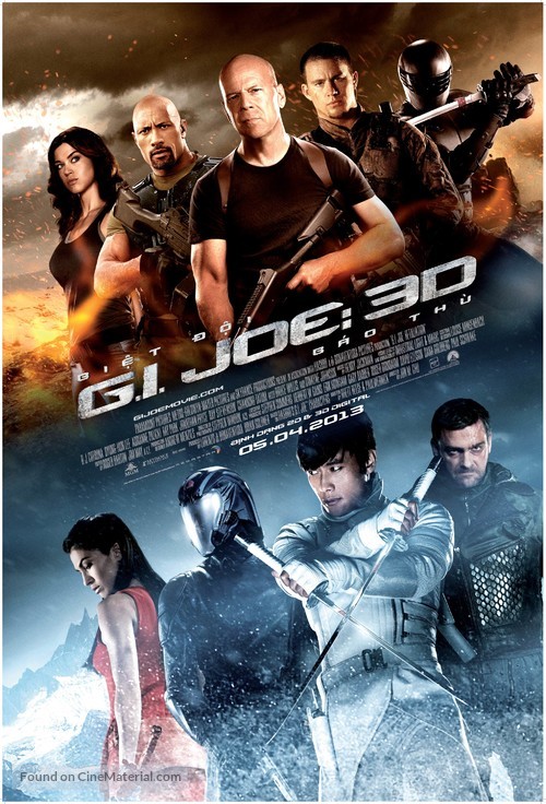 G.I. Joe: Retaliation - Vietnamese Movie Poster