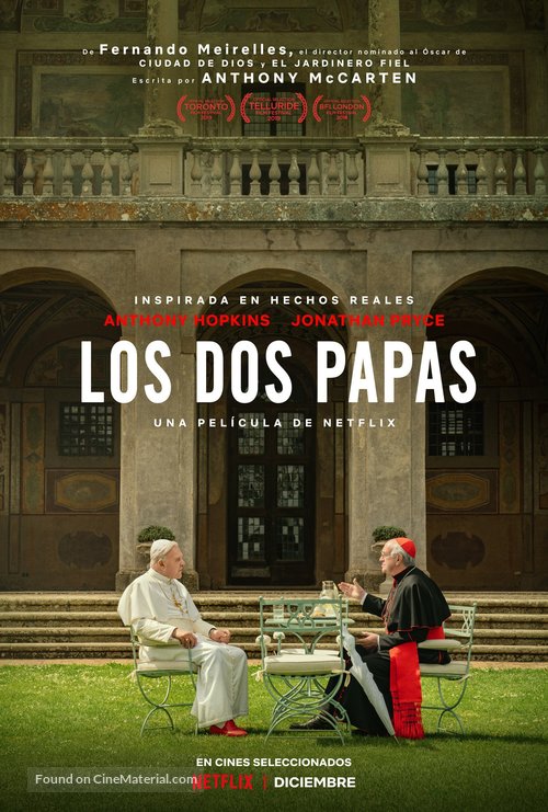 The Two Popes - Spanish Movie Poster