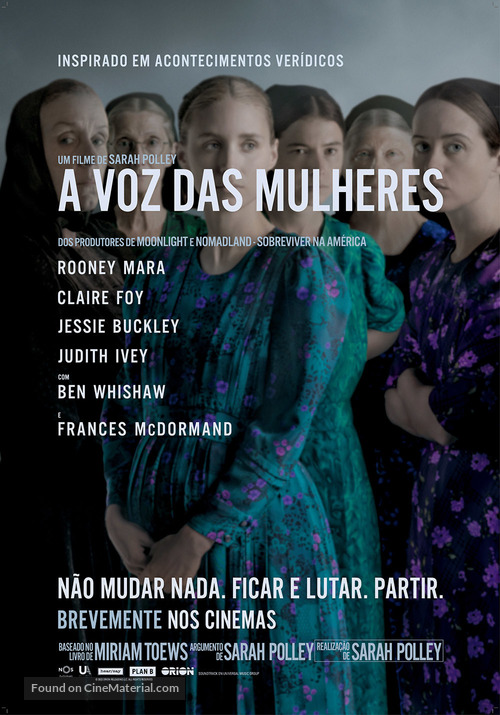 Women Talking - Portuguese Movie Poster