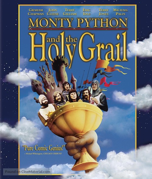 Monty Python and the Holy Grail - Blu-Ray movie cover