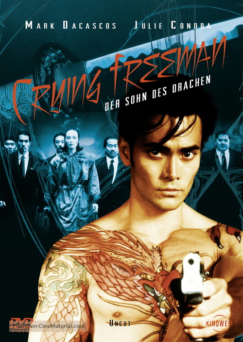 Crying Freeman - German DVD movie cover