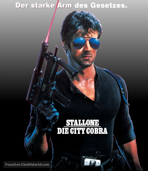 Cobra - German Blu-Ray movie cover