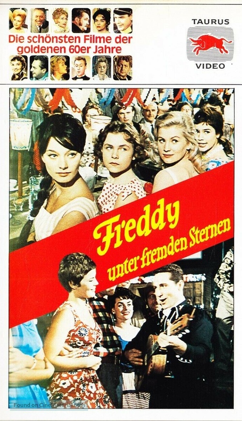 Freddy unter fremden Sternen - German VHS movie cover