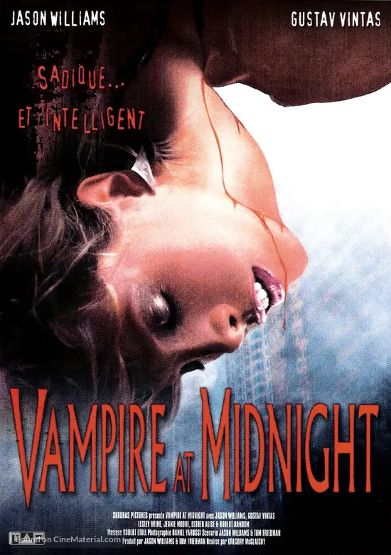 Vampire at Midnight (1988) French movie cover