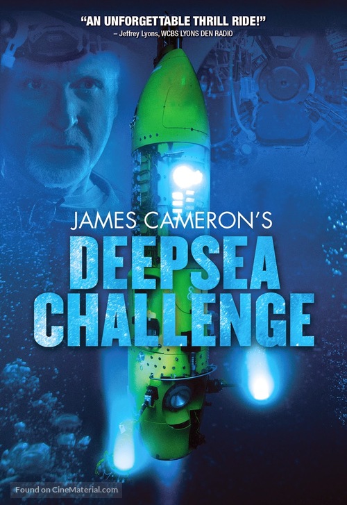 Deepsea Challenge 3D - DVD movie cover