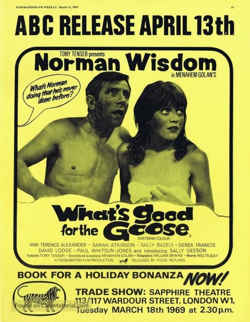 What&#039;s Good for the Goose - British poster