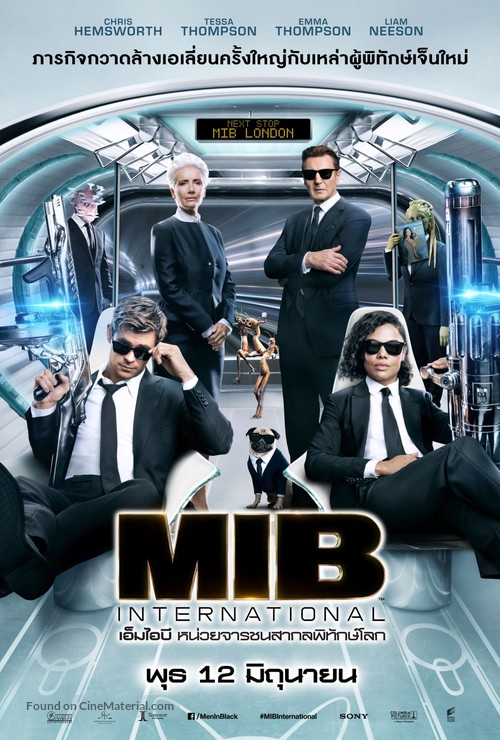 Men in Black: International - Thai Movie Poster