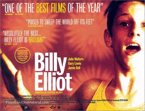 Billy Elliot - British Movie Poster
