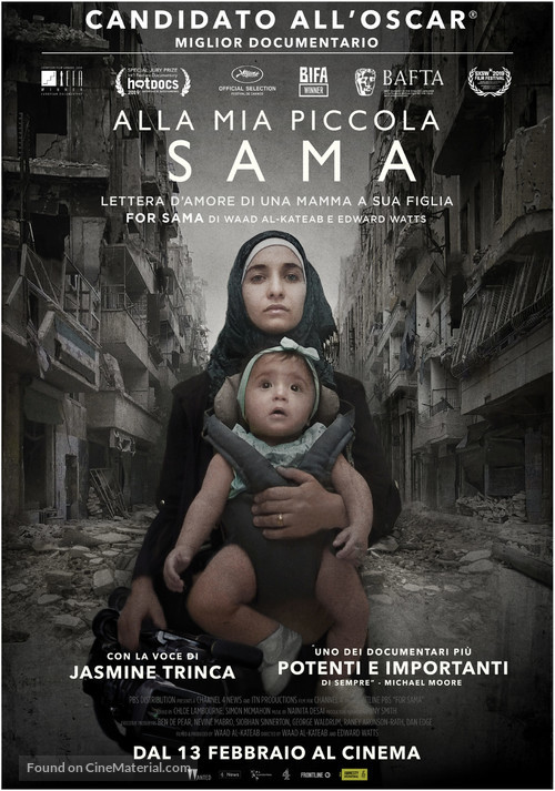 For Sama - Italian Movie Poster