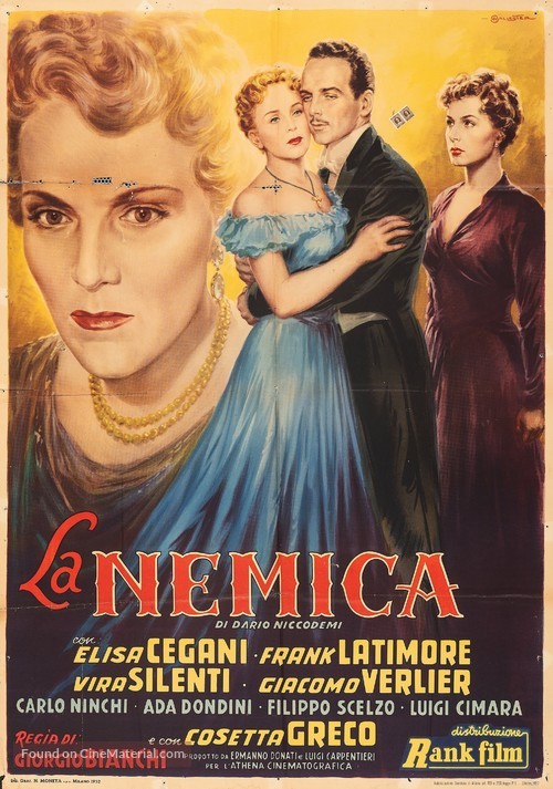 Nemica, La - Italian Movie Poster